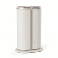 AURA Duetto dual-mist diffuser in ivory — studio packshot on white