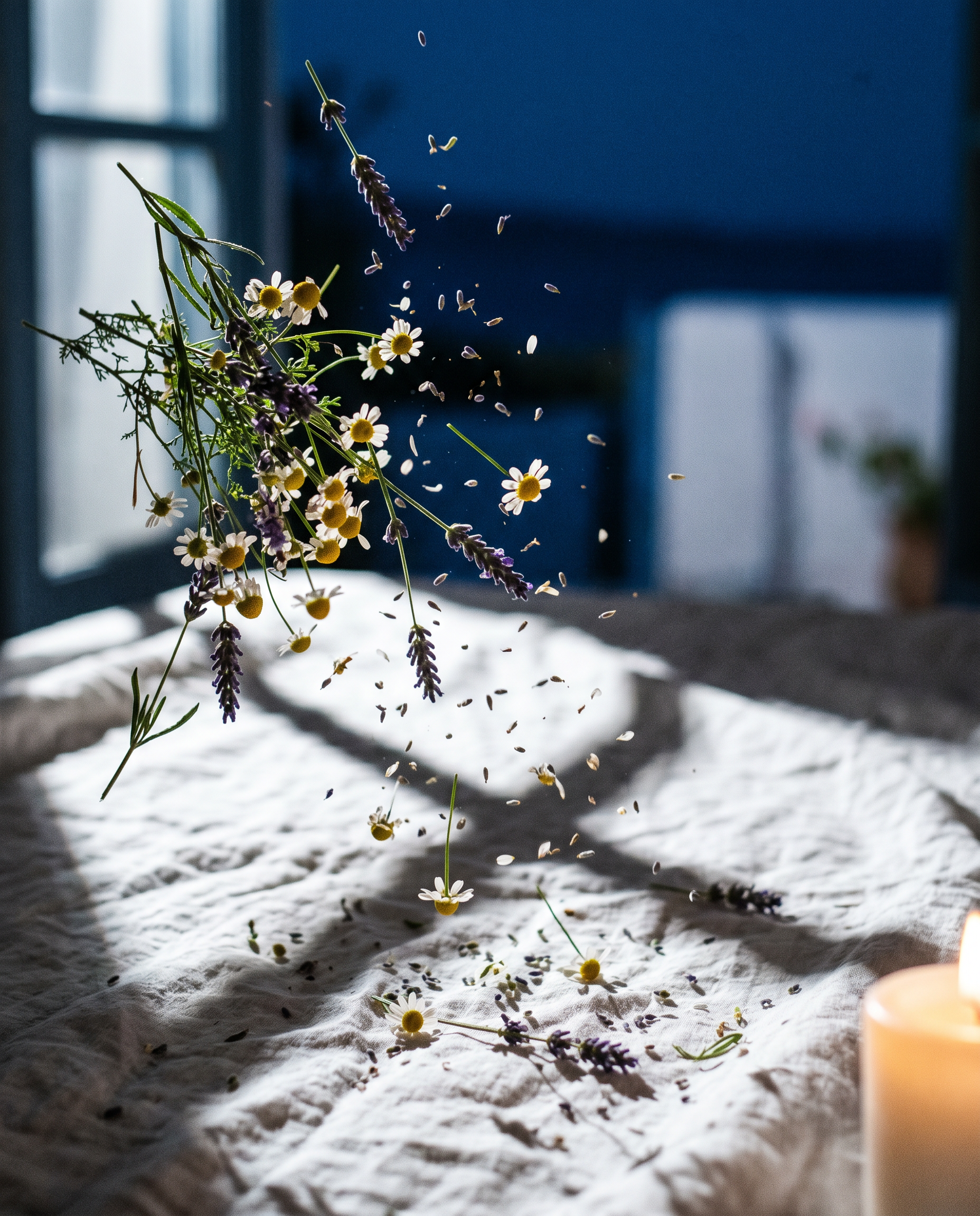 Sleep Better Aura AromEffect Oil - ingredient still life
