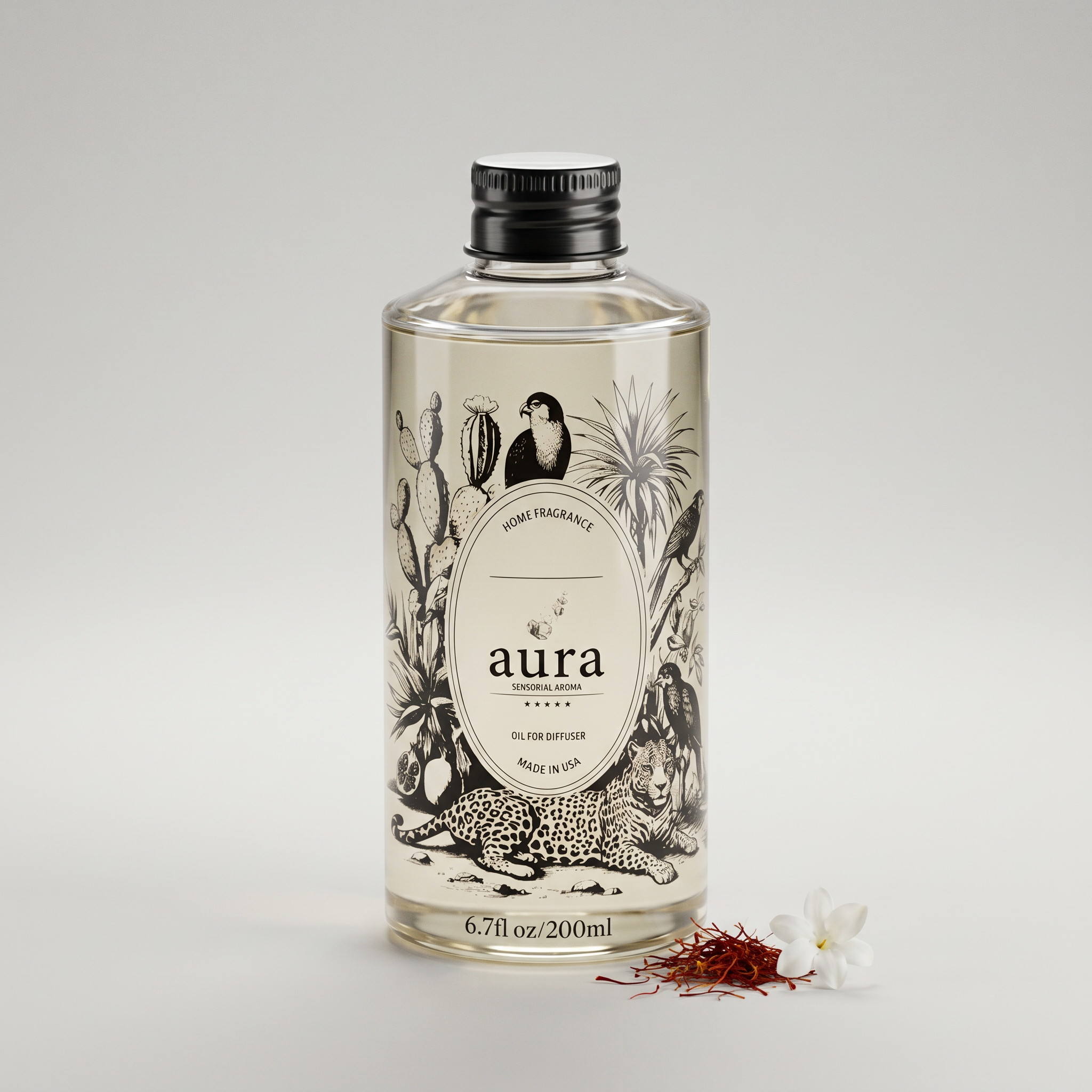 AURA Corsica fragrance oil — 200 mL bottle packshot