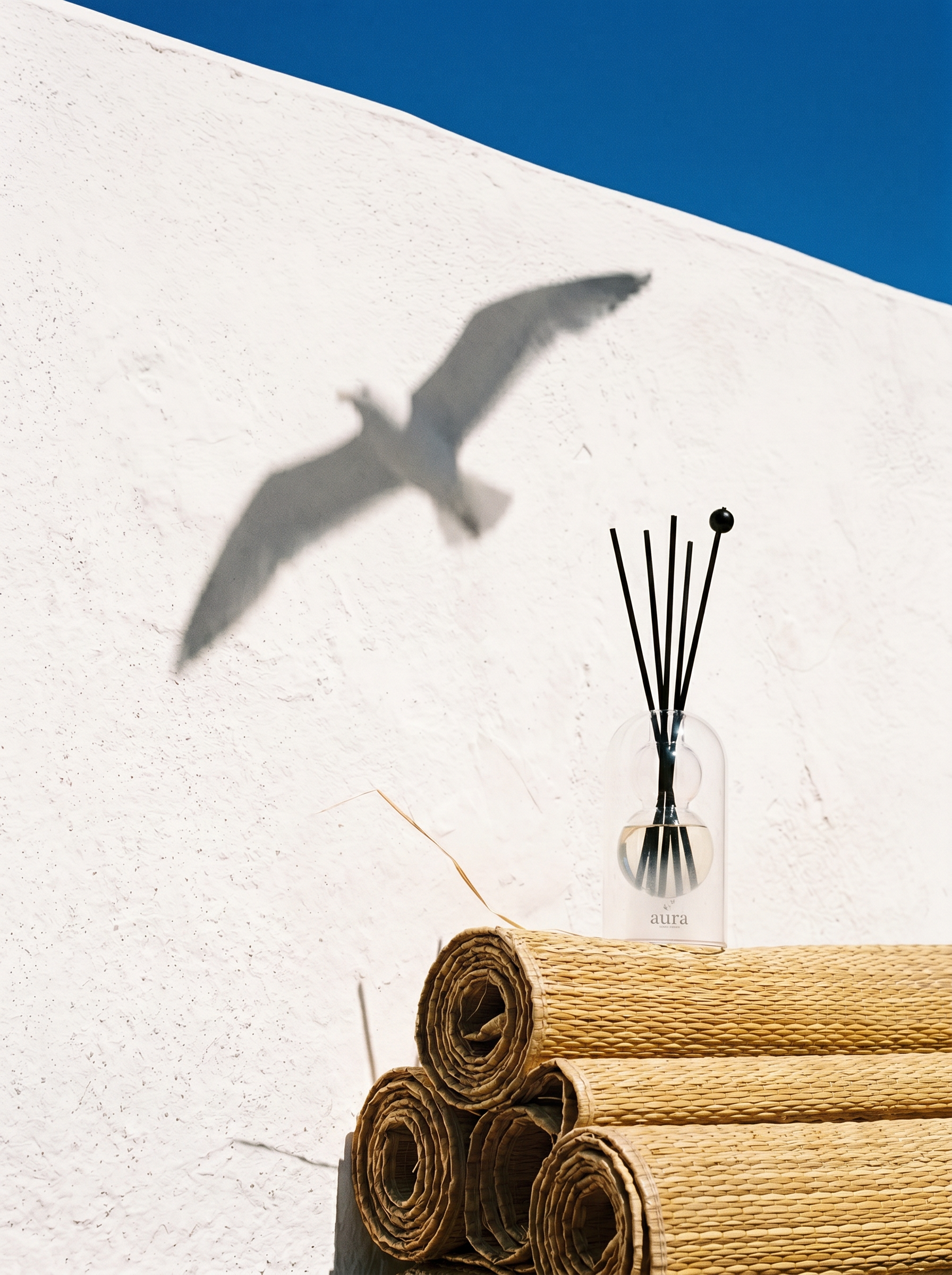 Marseille reed diffuser styled in an interior scene