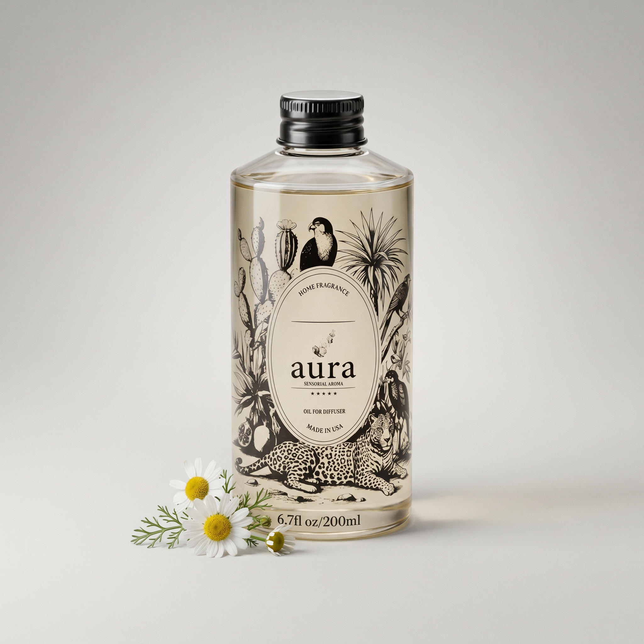 AURA Bella fragrance oil — 200 mL bottle packshot