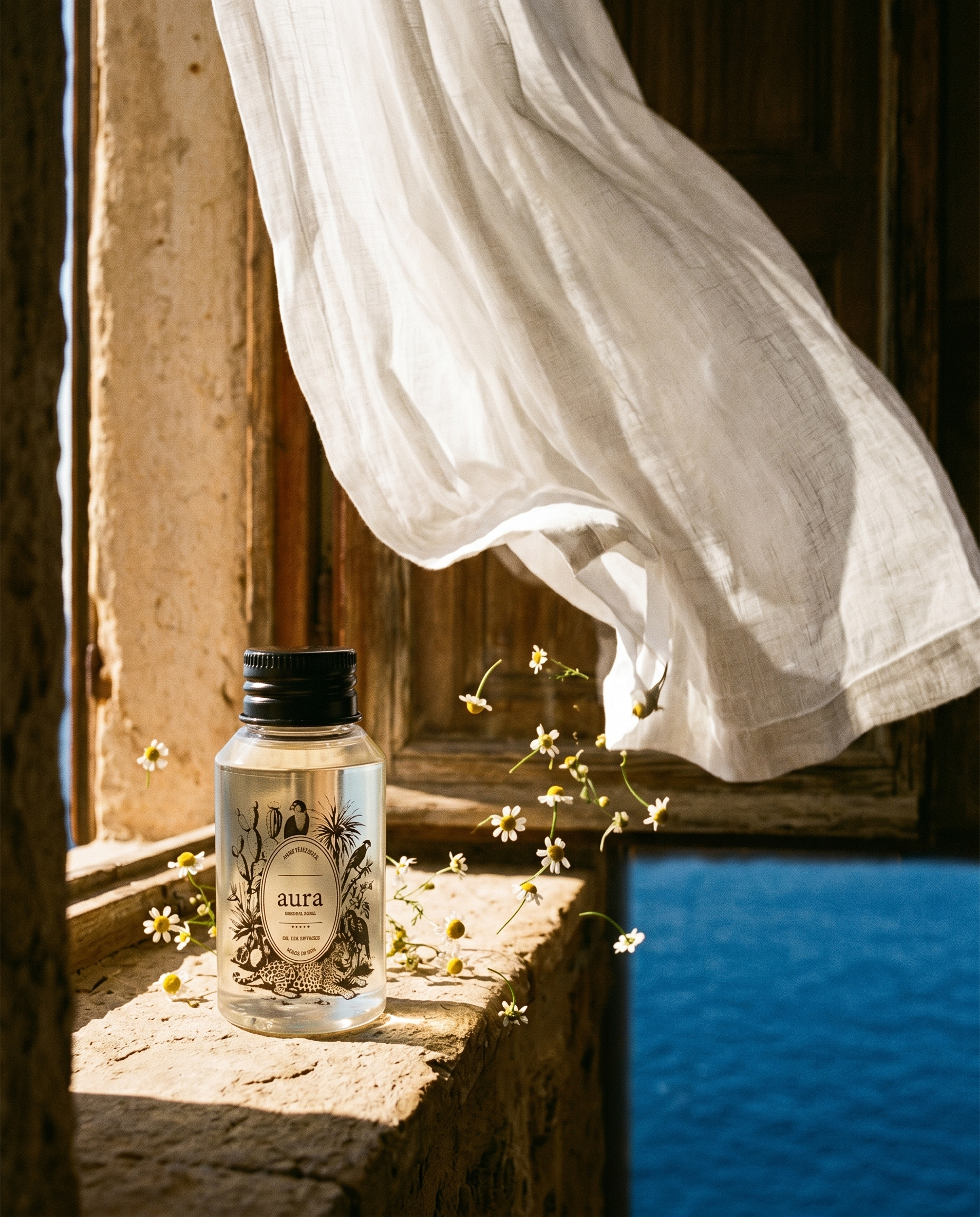 AURA Bella fragrance oil 50 mL — styled scene 1