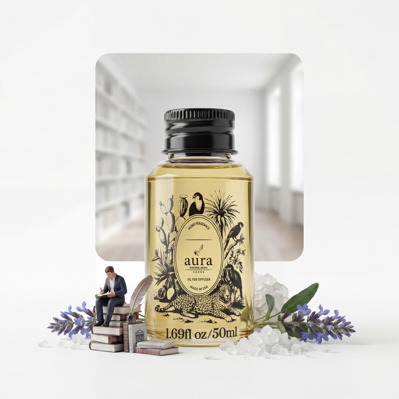 Think Better Fragrance Oil | Blue Sage + Sea Salt