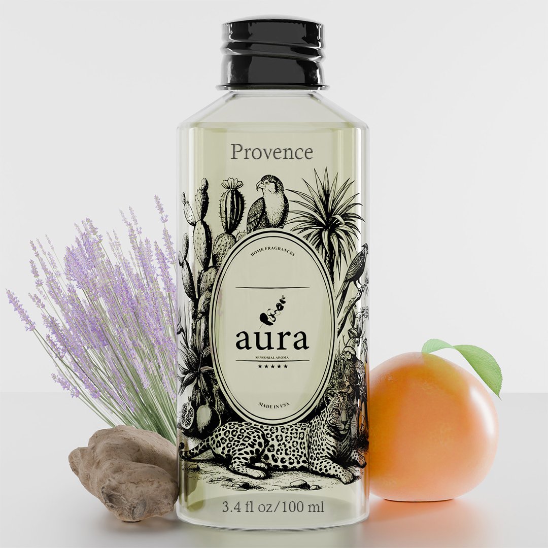 A CRISP SPRING IN PROVENCE CRIPS, CLEAN, CITRUS AND HERBACEOUS, AROMA OIL FOR ELECTRIC DIFFUSER