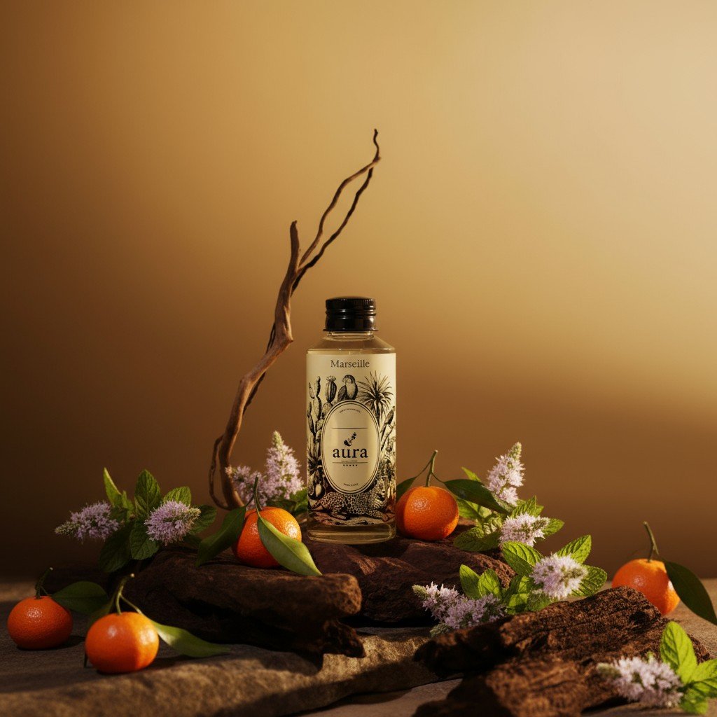 Marseille Fragrance Oil A scent where mandarin blends into woods and musk
